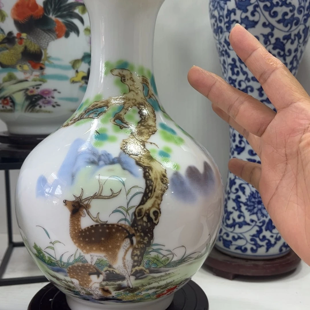 景德镇陶瓷花瓶摆件