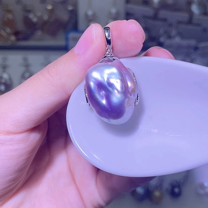 淡水珍珠合金颈饰33