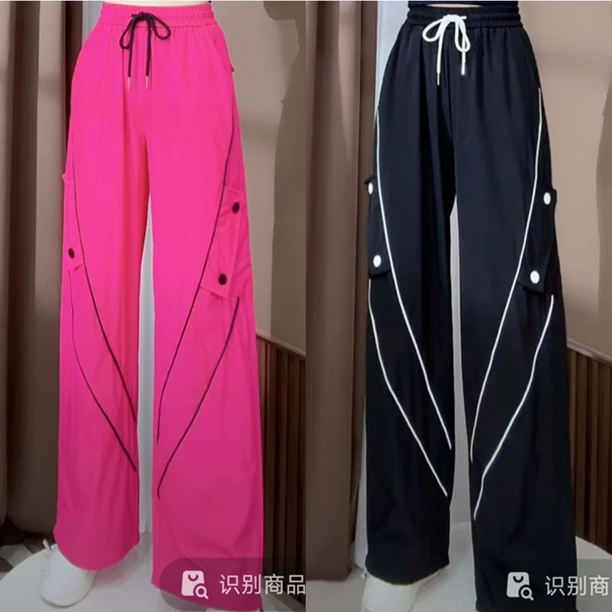 【希帆FA】阔腿裤 夏季速干裤 镶边斜袋 S.3527#潮流百搭