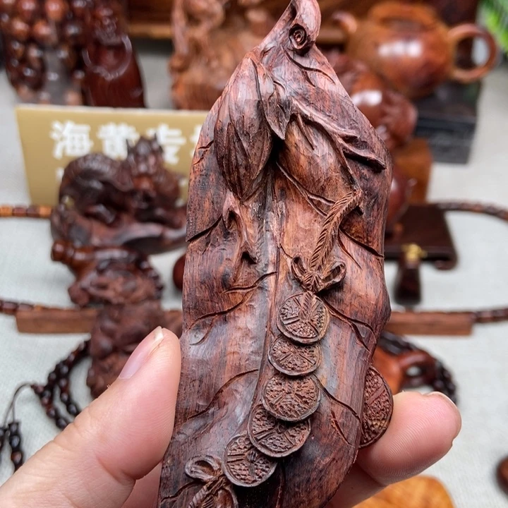 黄花梨/降香黄檀把件富甲天下