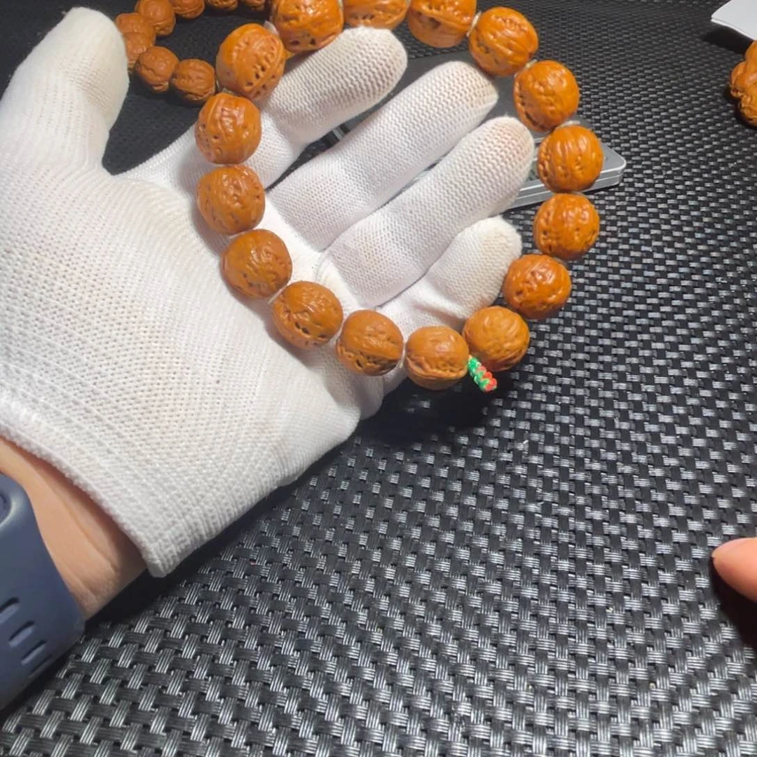 文玩核桃手串磨盘16