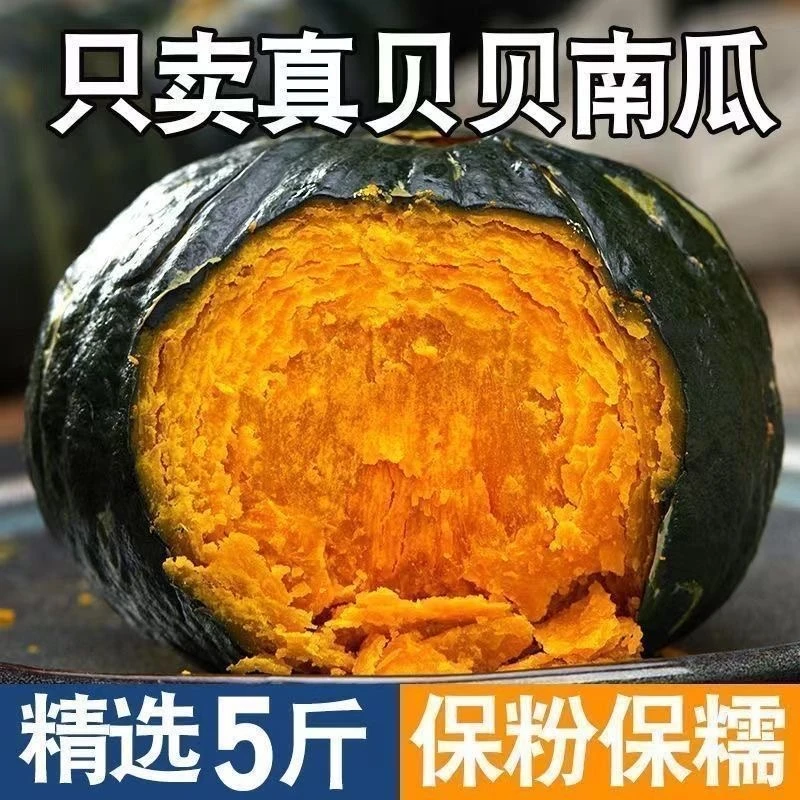 【坏果包赔】正宗贝贝南瓜香甜细腻粉糯板栗味新鲜蔬菜