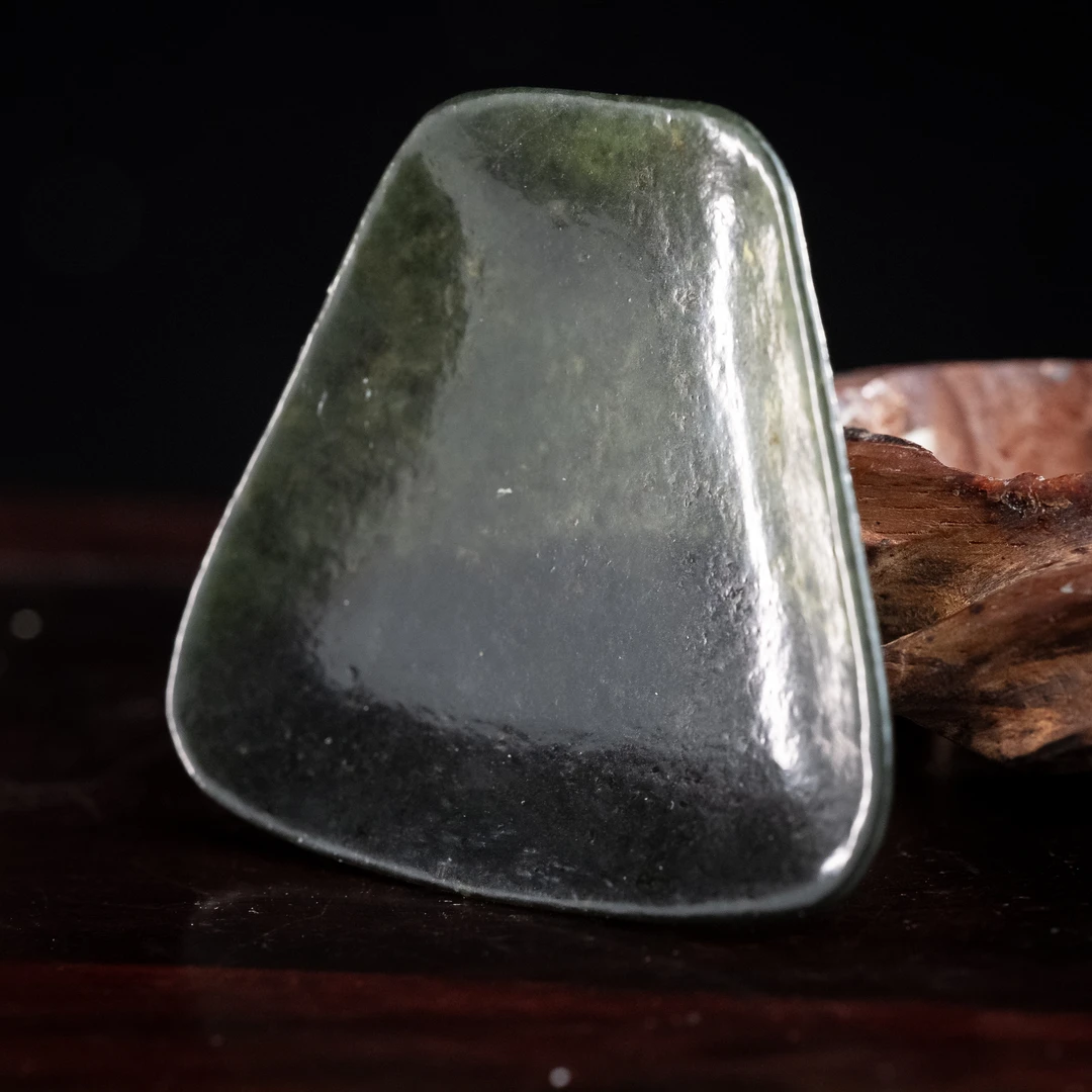 清代和田玉文房玉碟-NX