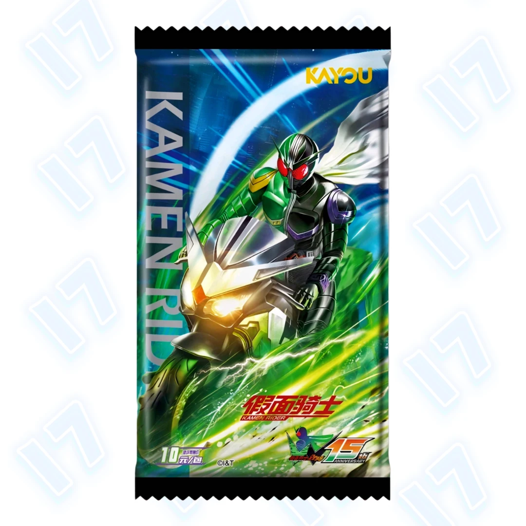 假面骑士英雄对决-双骑15周年纪念版，收藏卡牌卡片，礼物，KR、CR、MR