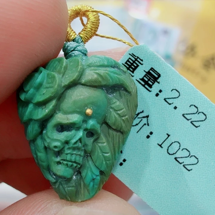 绿松石未镶嵌配饰