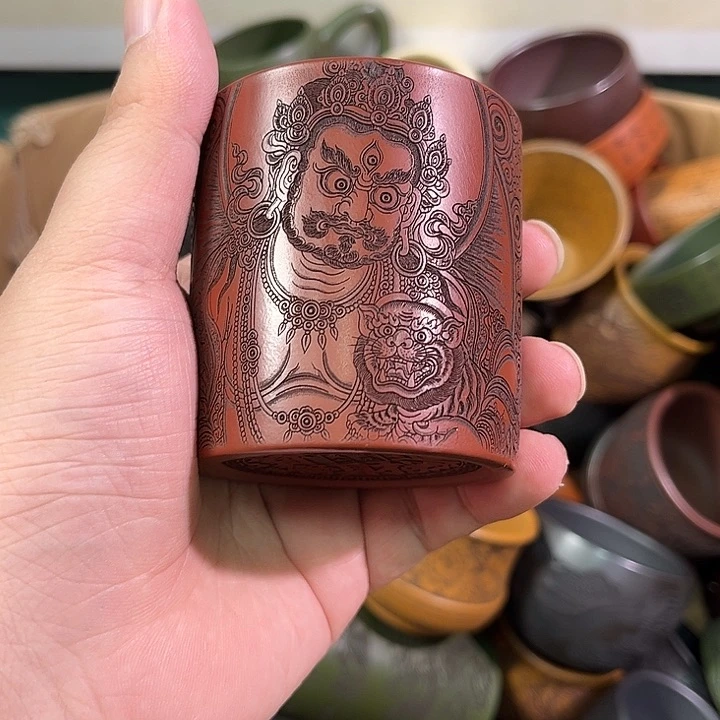 茶杯紫砂全手工紫砂主人杯