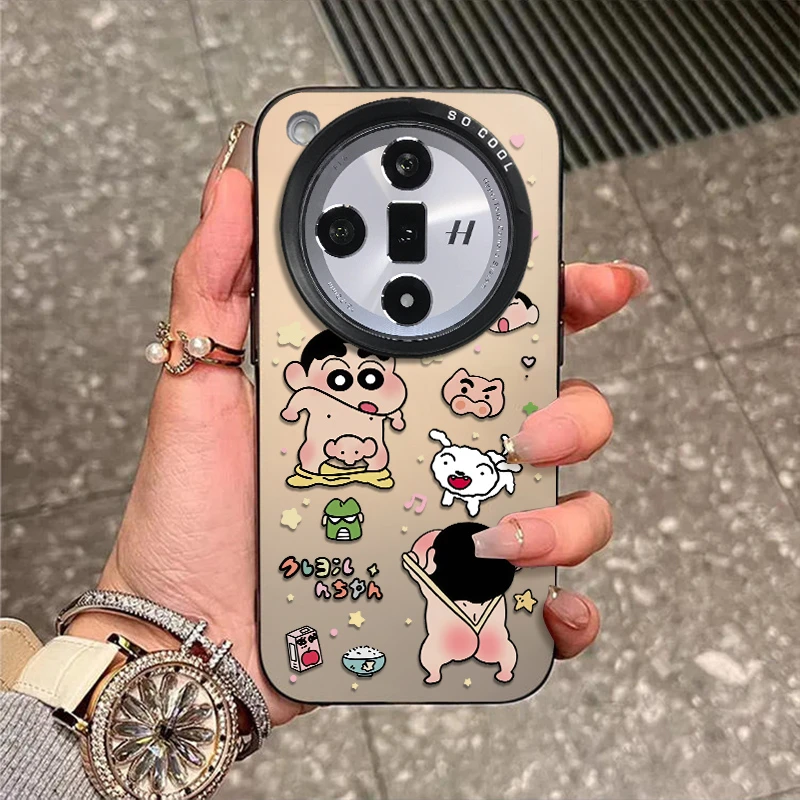 大象小新适用于OPPOfindx8手机壳x7外壳彩银X6新款校园防摔保护套