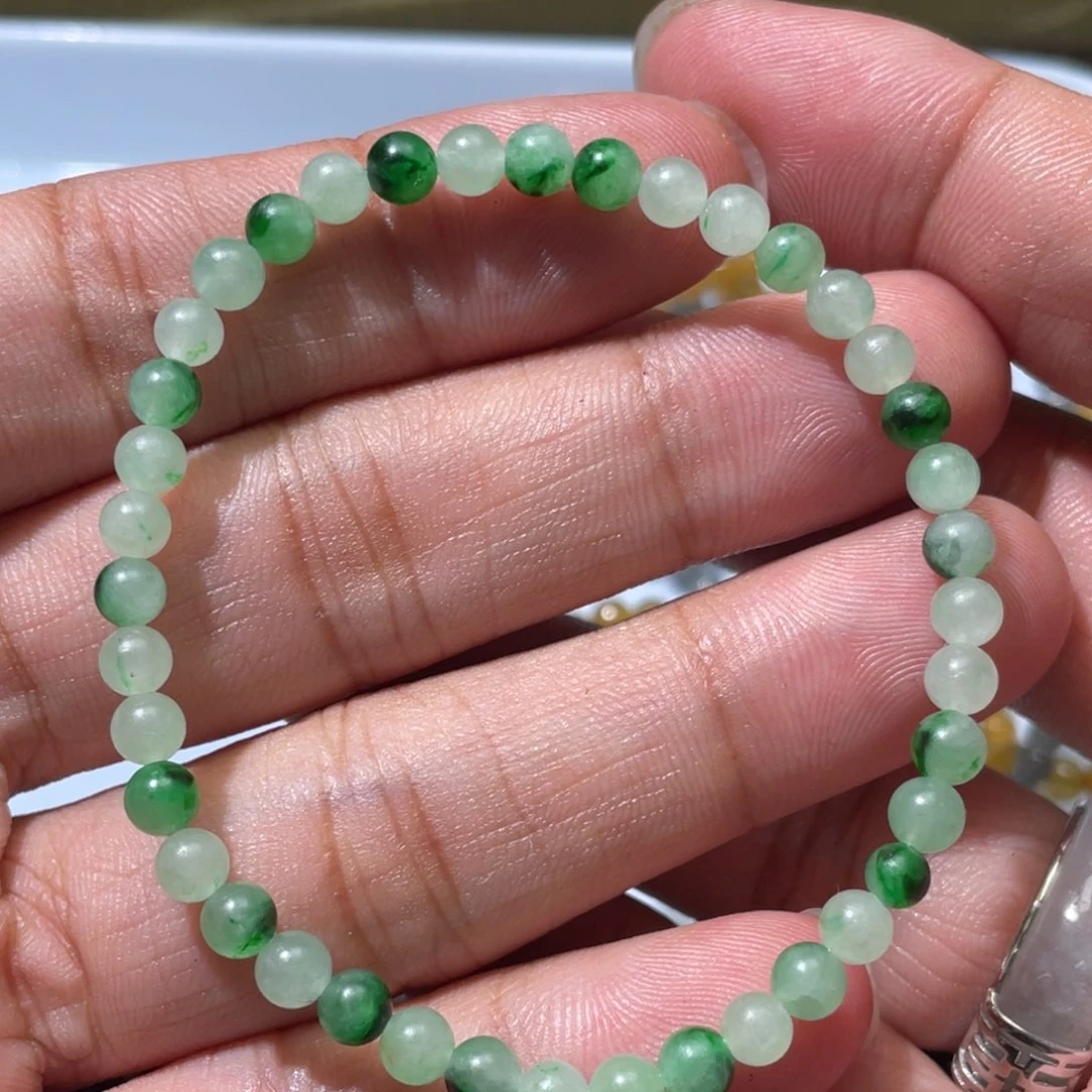 丝***红定制翡翠未镶嵌翡翠