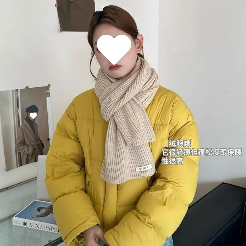 爆款羽绒服女冬季2025新款短款保暖宽松加厚白鸭绒面包服外套轻薄