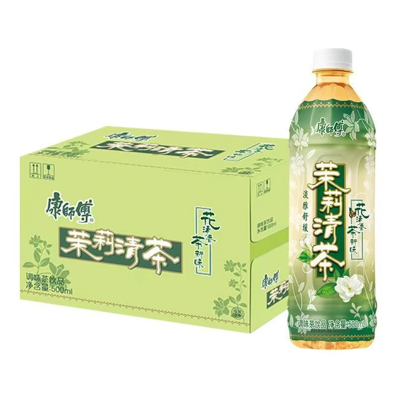康师傅茉莉清茶500ml*12瓶装整箱装