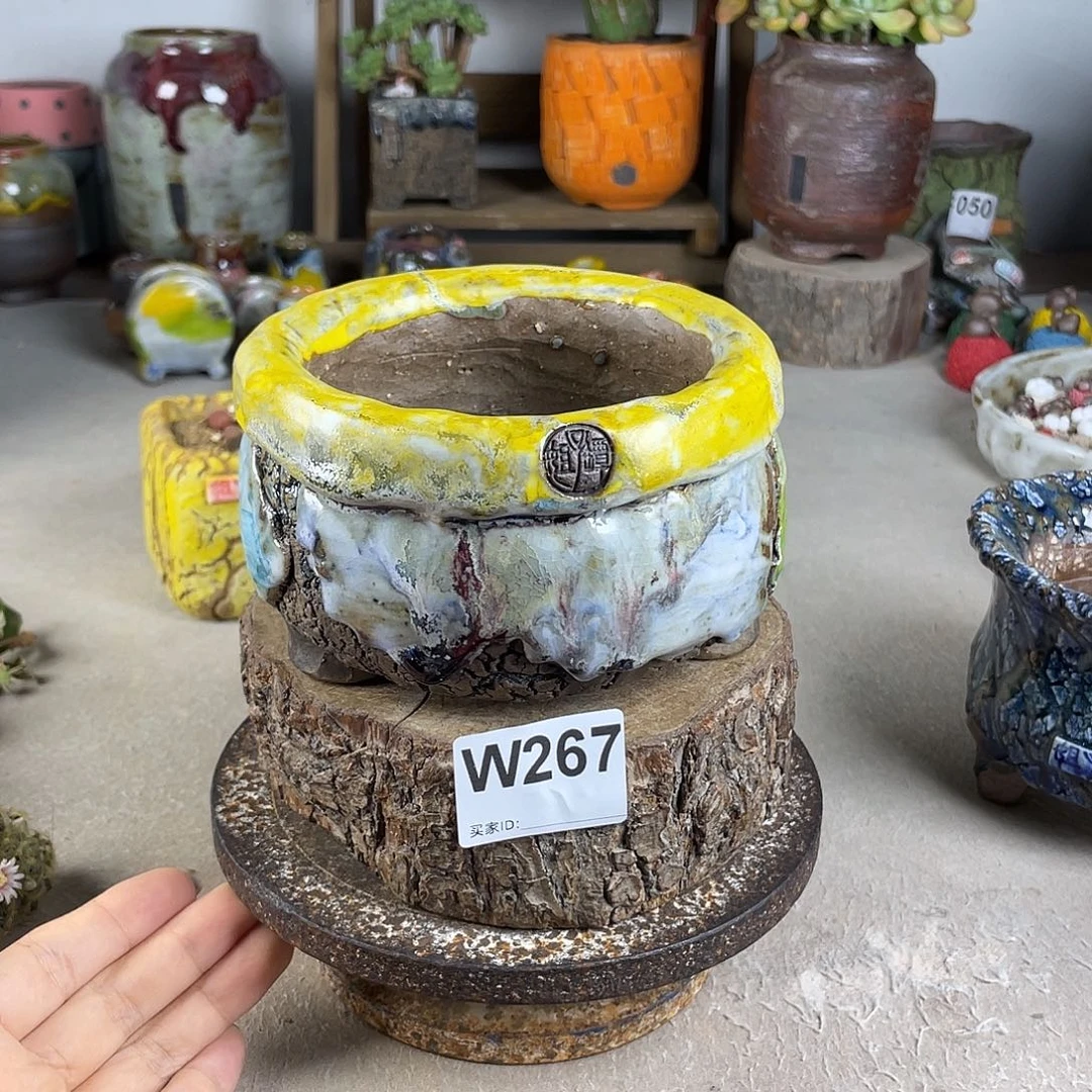 开播福利 陶瓷花盆 默认微次