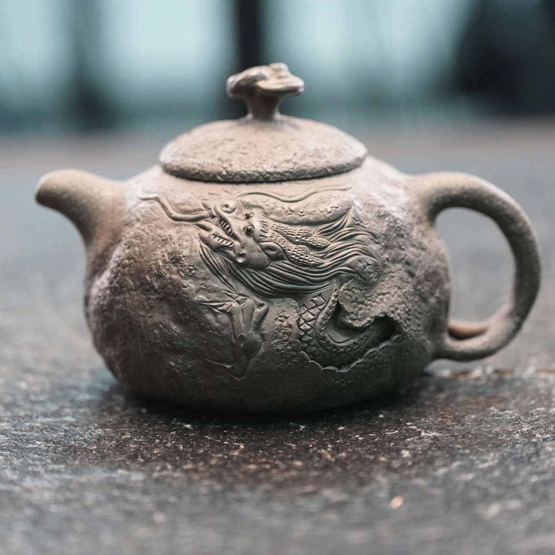 20233 方勤平 一厂高黑料隐龙供春（280cc）