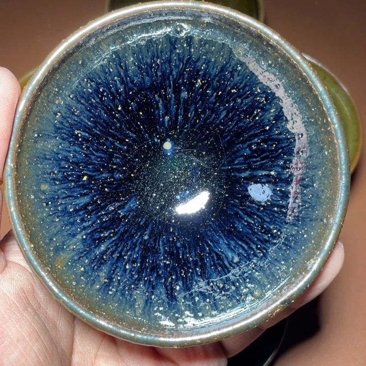 茶盏汤**鱼莫问龙窑柴烧