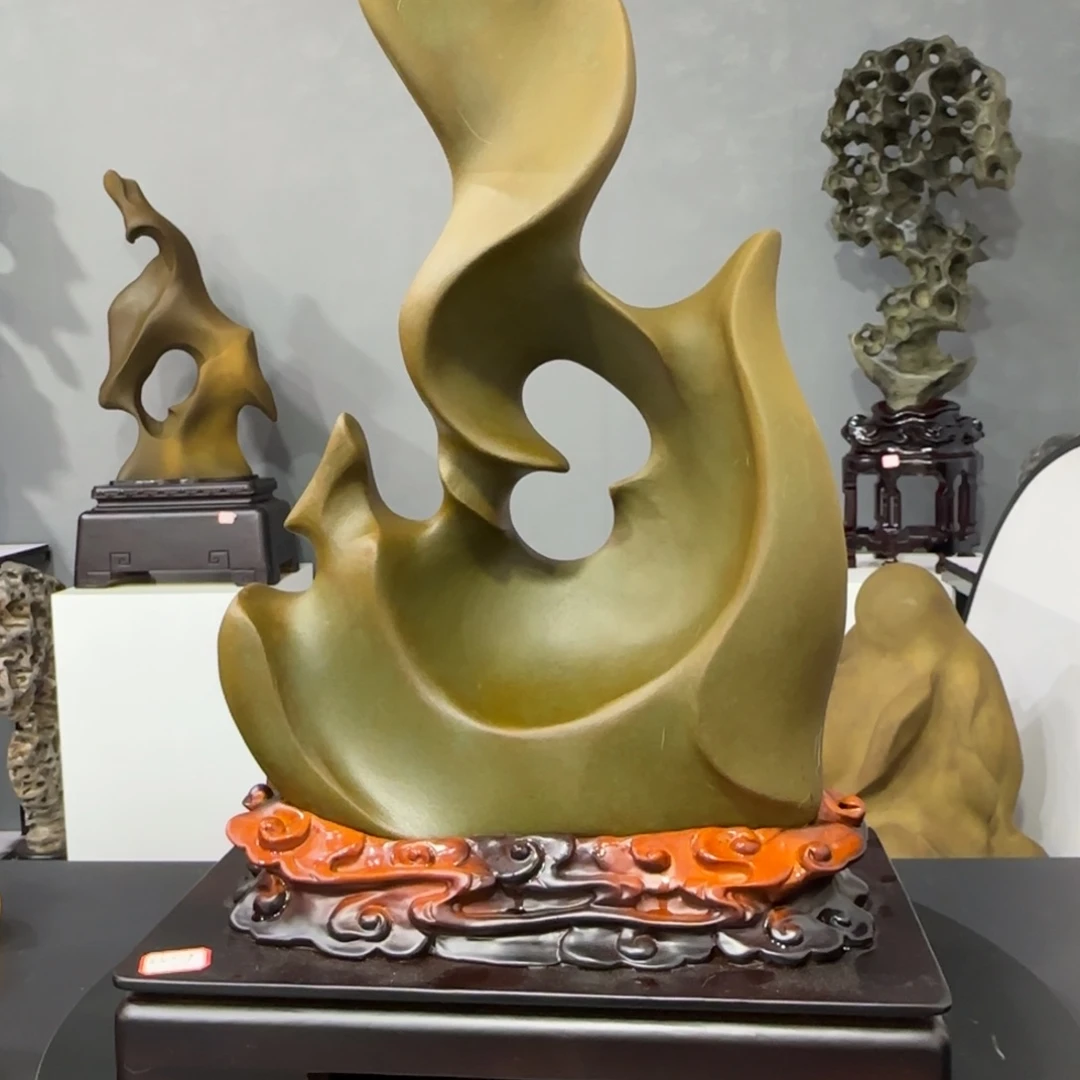 用***7石材摩尔石水石摆件