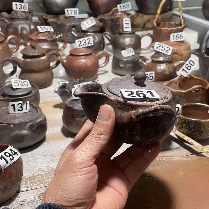 纯手工柴烧茶具精品