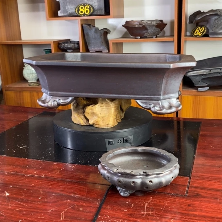 边*大何紫砂花盆