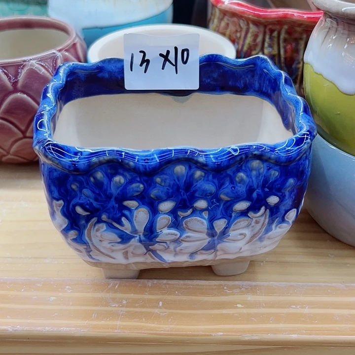 有孔，满10元发货多肉陶瓷花盆