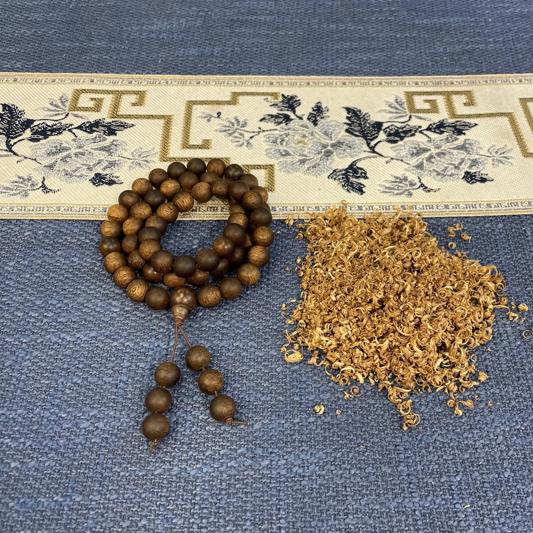 【品香阁】10mm*57颗莺歌绿奇【沉水级】木作文玩