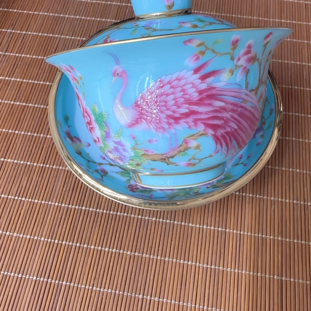 琥珀蓝孔雀牡丹三才