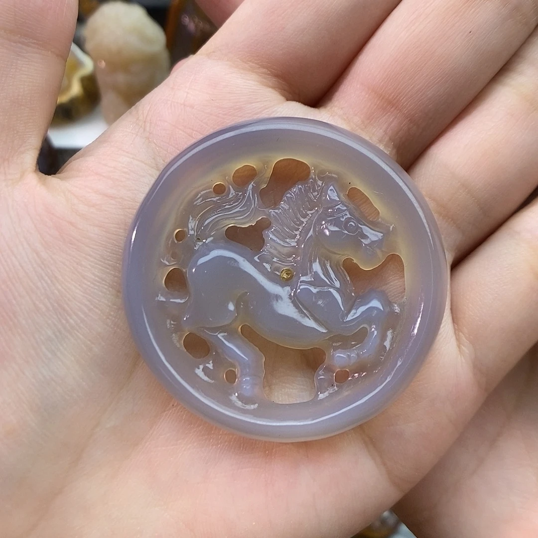 未镶嵌颈饰玛瑙/玉髓