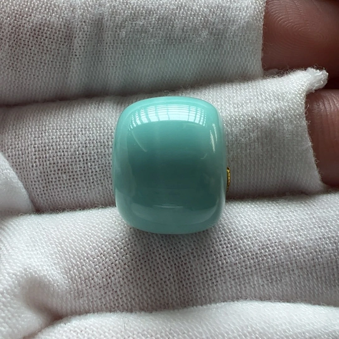 绿松石未镶嵌配饰15.6*12.4mm