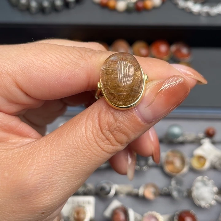 水晶戒指银S925镶嵌11111111