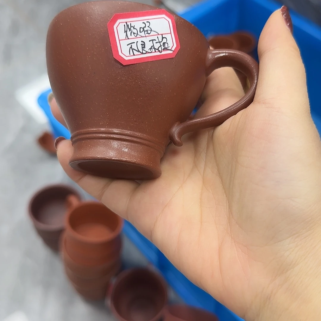 紫砂茶壶黄龙山原矿底槽青