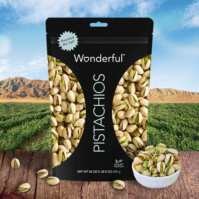 Wonderful万多福开心果加州进口无盐味680克【2026年4月到期】