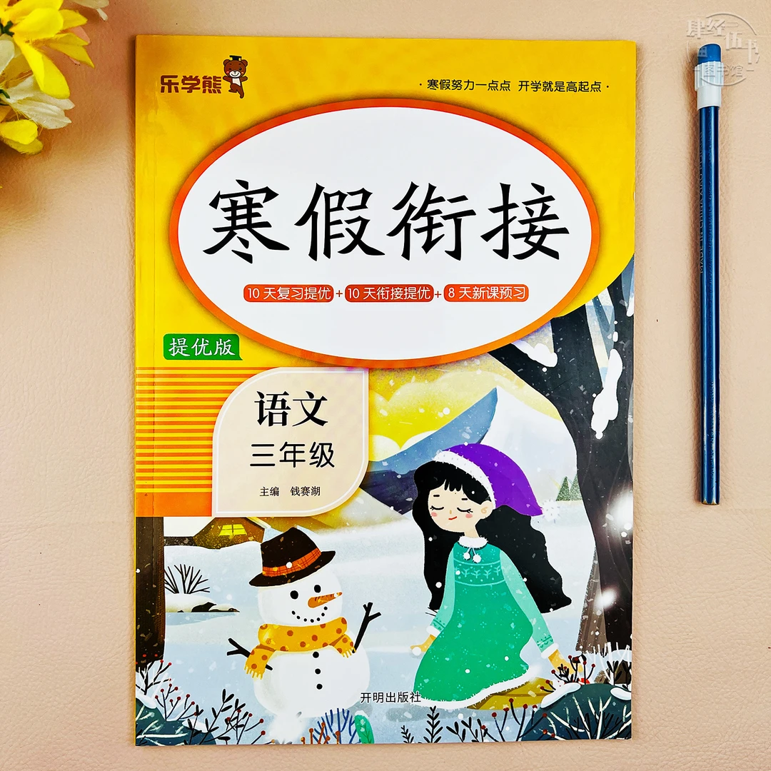 寒假衔接语文三年级提优训练人教版三年级语文寒假作业寒假练习册