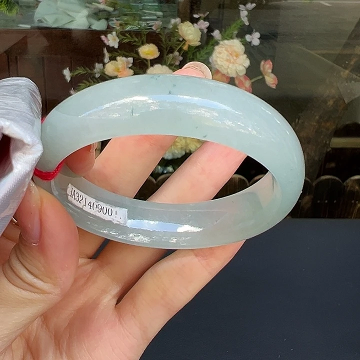 翡翠未镶嵌手镯54mmm