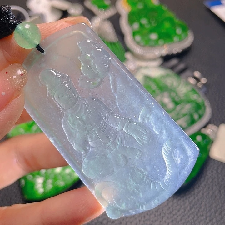 翡翠颈饰未镶嵌23，