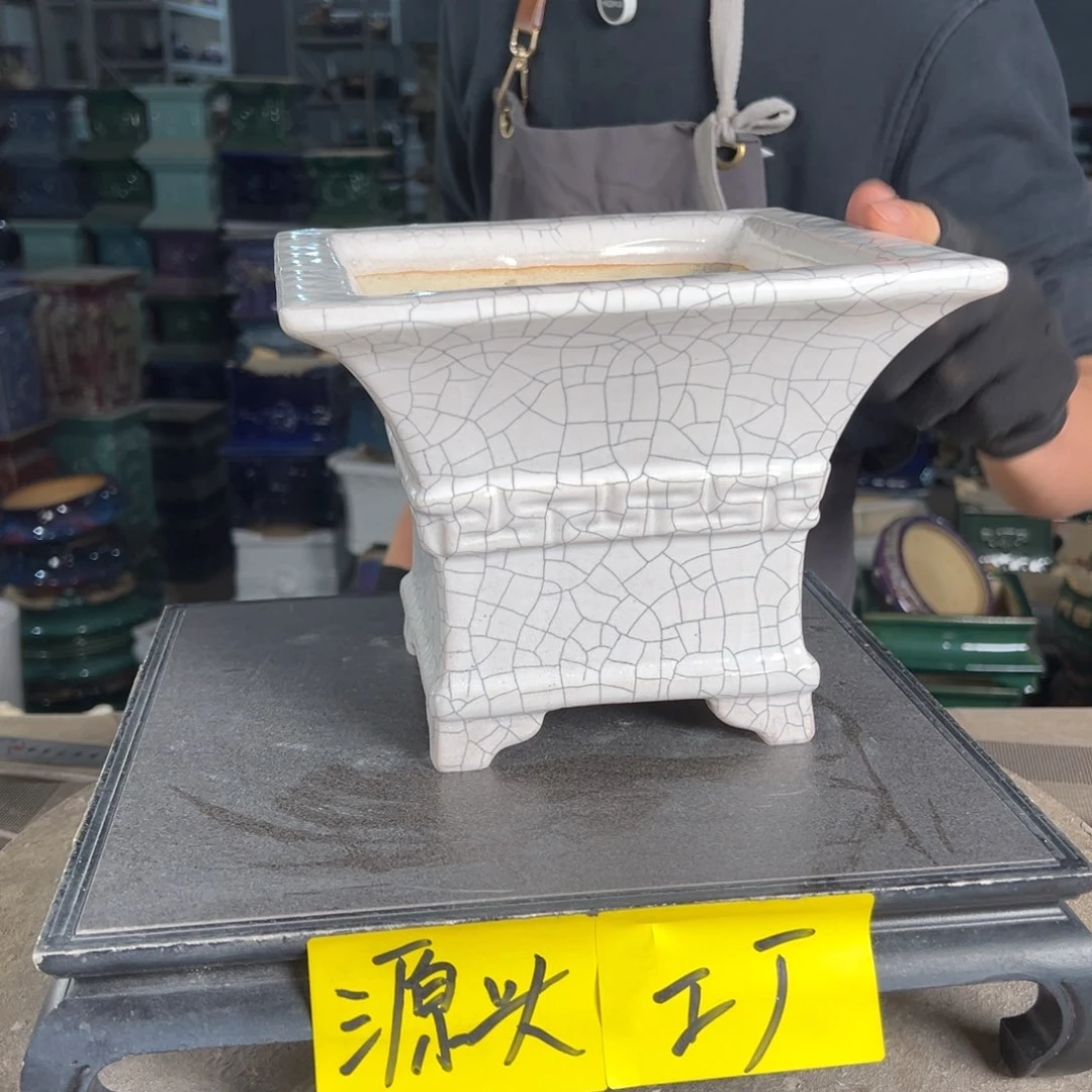 石湾花盆内口17，内深15编号618
