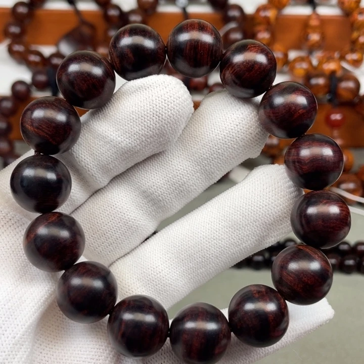 黄花梨/降香黄檀手串/手链海南黄花梨