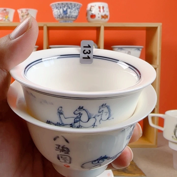 足****子非正品手绘陶瓷茶具