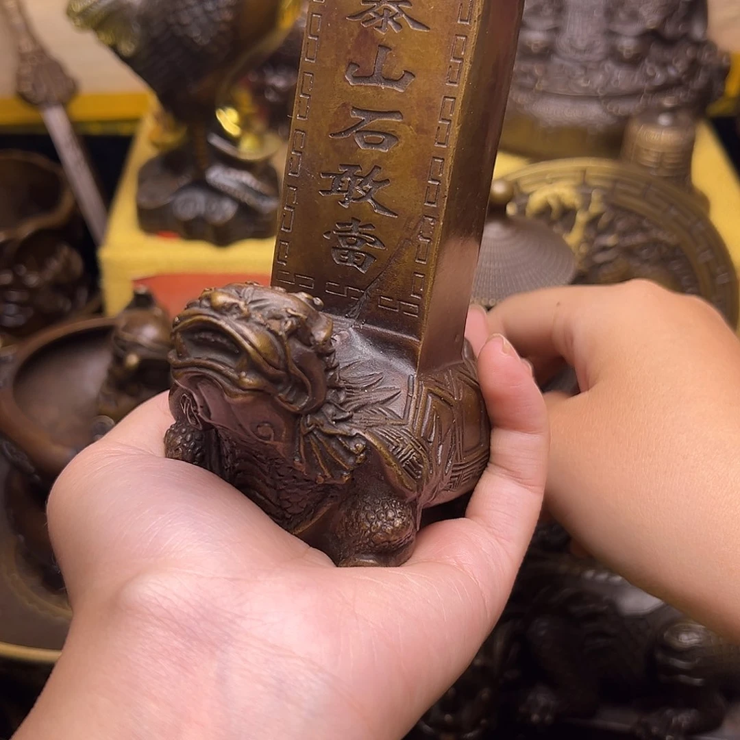 铜器摆件老王直播间
