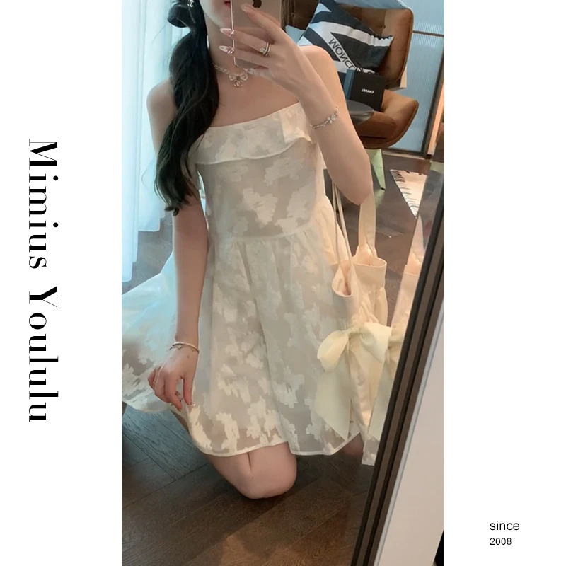 【mimius】&婷婷 重工刺绣串珠圆领蝴蝶结开衫+连衣裙 G02016