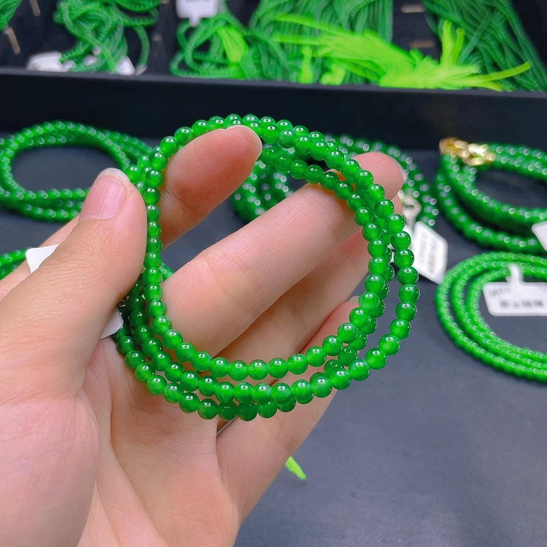 翡翠未镶嵌颈饰88888