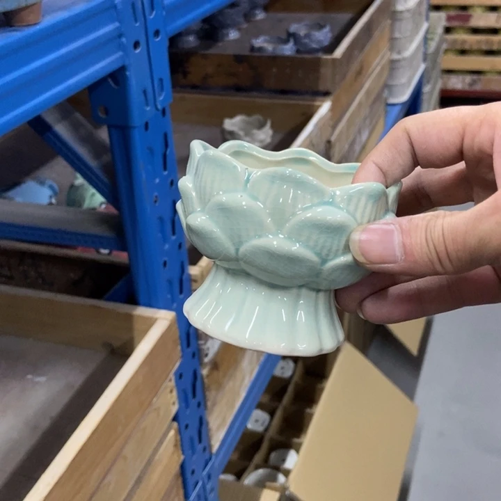 陶瓷花盆单场满9.9发8*7