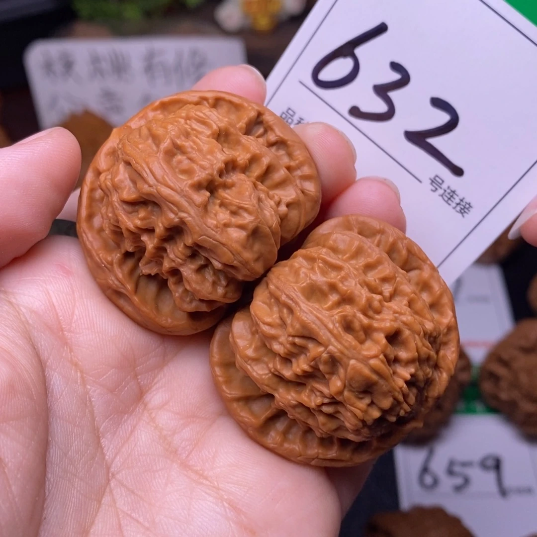 把件文玩核桃632白狮子4.2