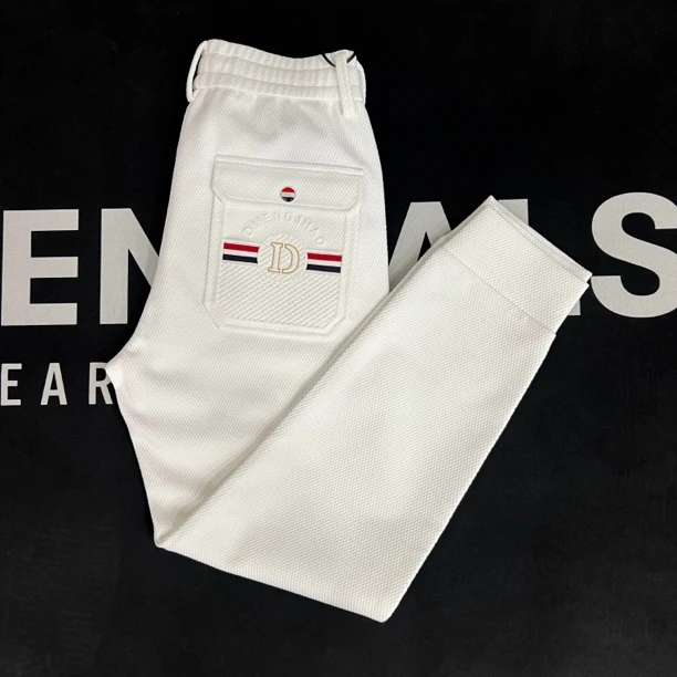 秋冬新款运动棉百搭舒适宽松华夫格休闲裤卫裤【9901】