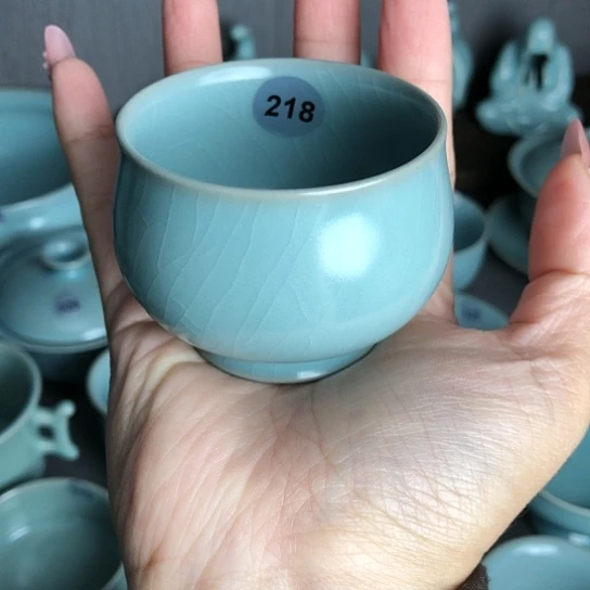 其他仿古釉玉兰杯218