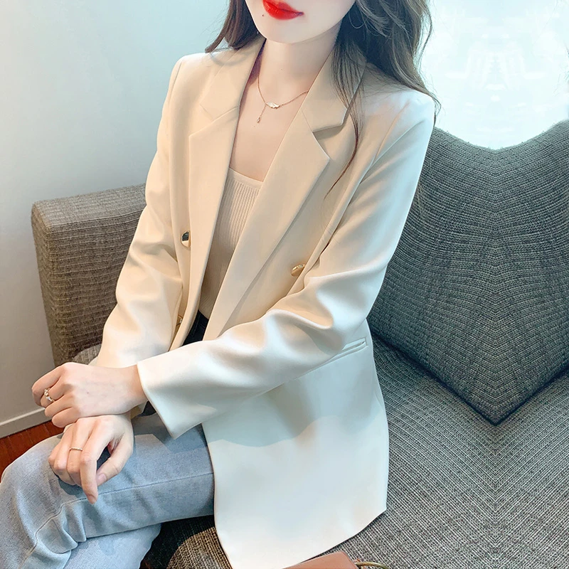 杭州意法高级感西装外套女士春秋新款韩版时尚气质小香风西服上衣