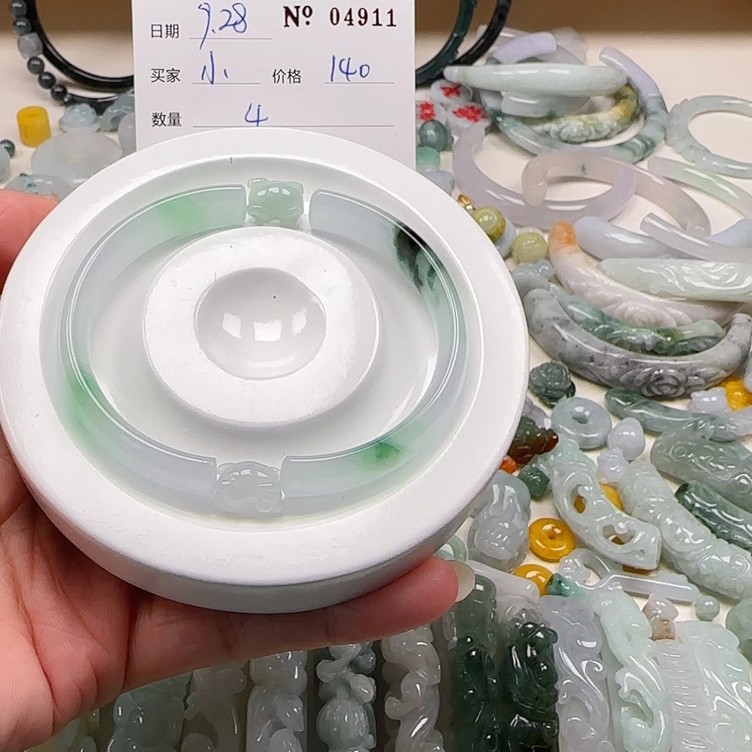 ⊙***宴翡翠未镶嵌颈饰222