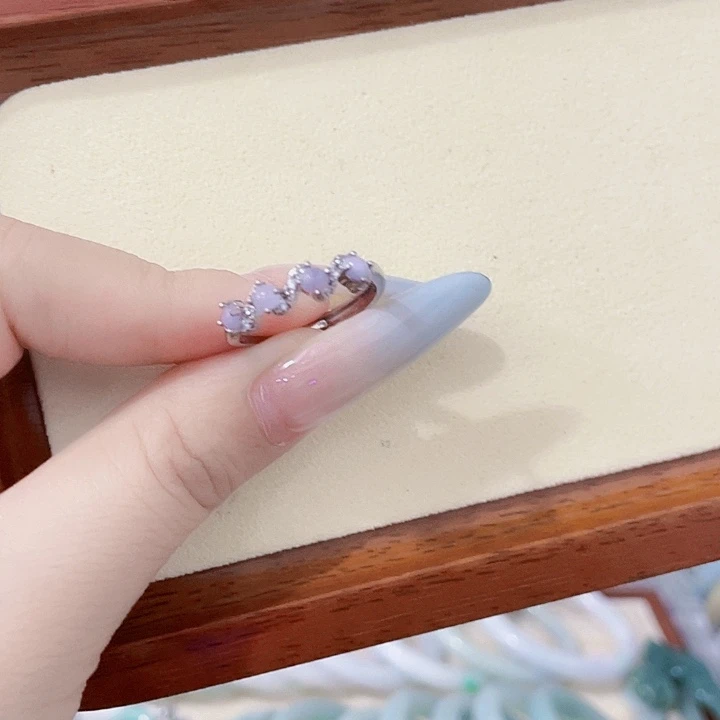 颈饰未镶嵌翡翠天然翡翠Ａ货