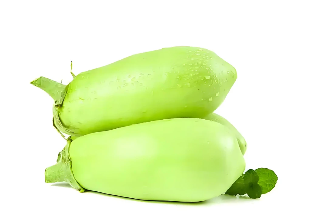 农家现摘现发青茄子河南优质农产品