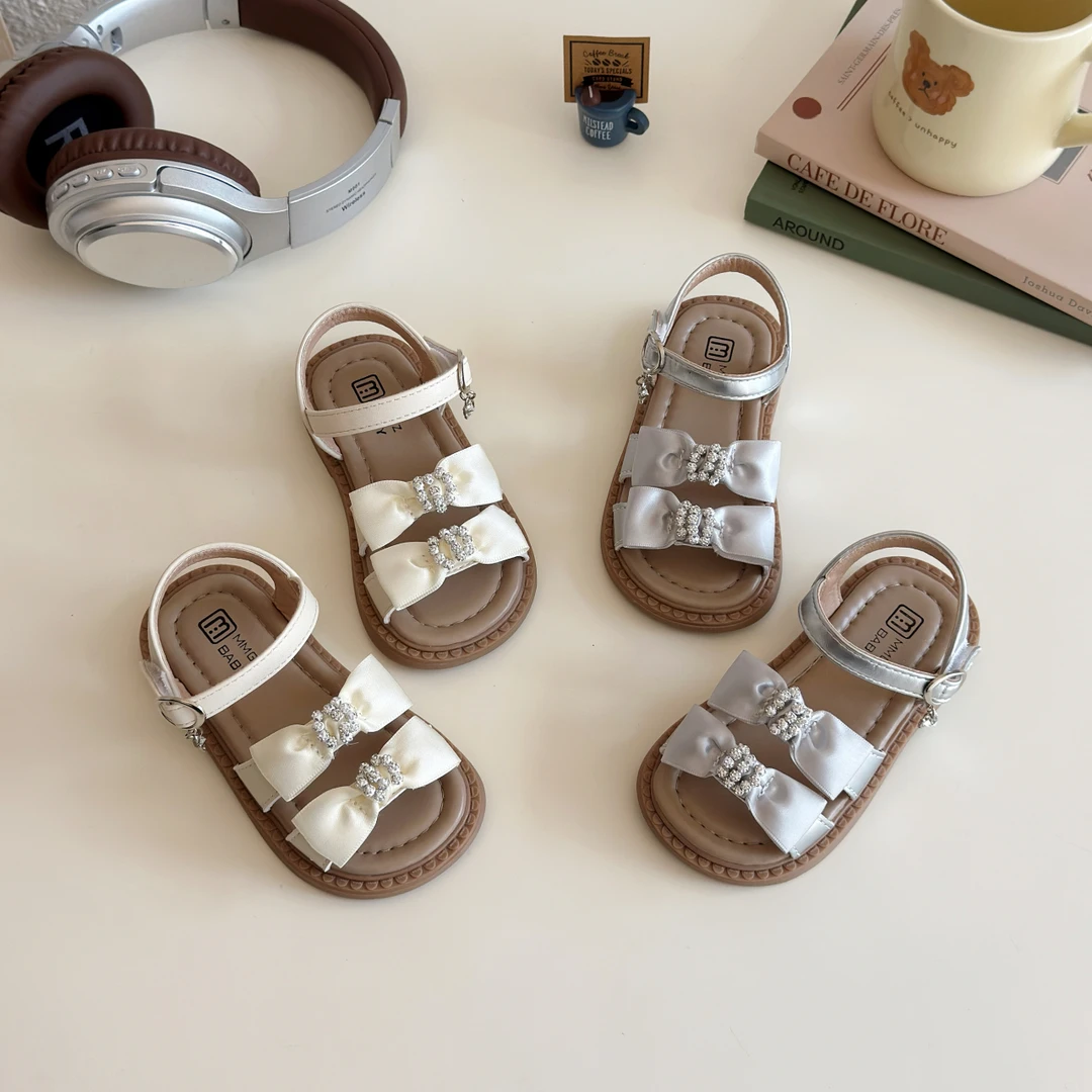 女童玛丽珍公主鞋春夏季新款儿童蝴蝶结女宝宝软底单鞋