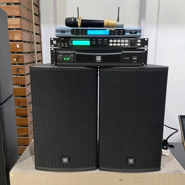 9新  英国罗杰12寸高端专业音响四件套