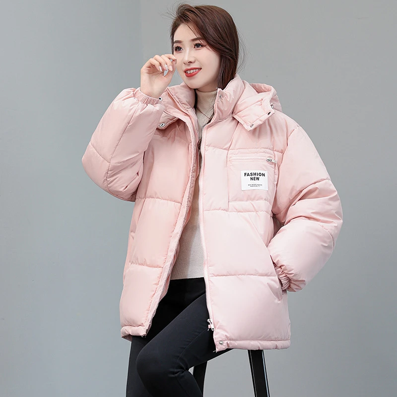 厚款面包服短款羽绒棉衣棉服女2025年新款潮宽松秋冬季大码外套厚
