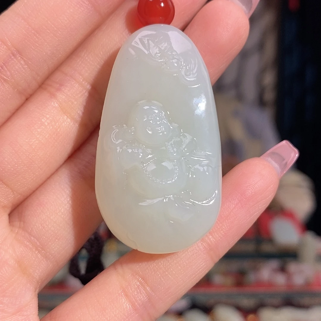 颈饰未镶嵌和田玉