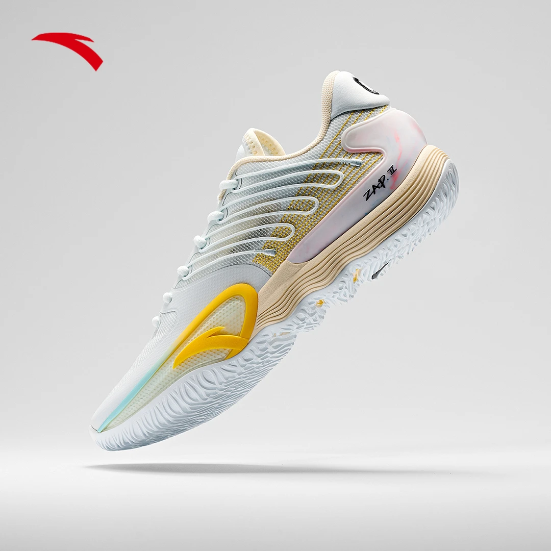 安踏瞬息2丨【迪温琴佐同款】氮科技专业实战支撑透气低帮篮球鞋